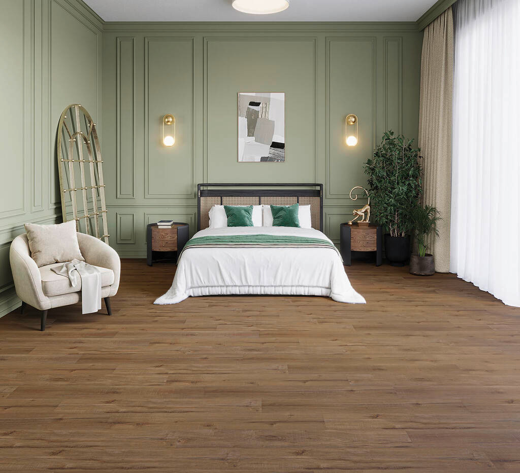 innenausbau Bodenbelag Aged oak