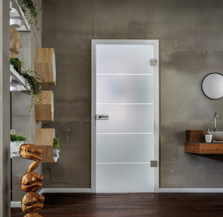 Innenausbau Türe Glas